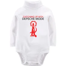 Дитяче боді з довгим рукавом Depeche Mode catching up this