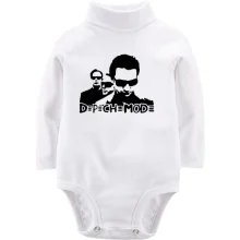 Дитяче боді з довгим рукавом Depeche with glasses