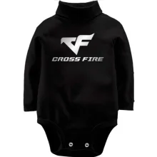 Детское боди с длинным рукавом Cross Fire