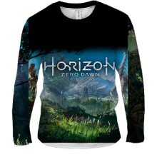 Мужской 3D лонгслив Horizon zero dawn