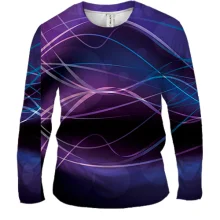 Мужской 3D лонгслив Multicolor abstraction.