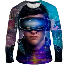 Мужской 3D лонгслив Ready Player One