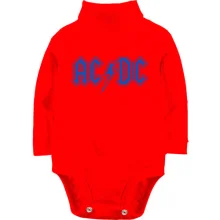 Детское боди с длинным рукавом AC/DC (2)