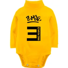 Детское боди с длинным рукавом Eminem (8 mile)