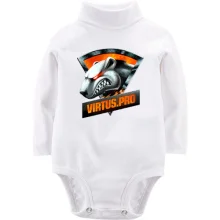 Детское боди с длинным рукавом Virtus.pro HD