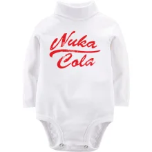 Детское боди с длинным рукавом Nuka-Cola logo