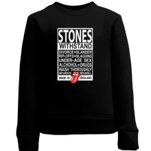 Детский свитшот Rolling Stones Made in Englad