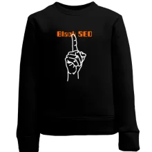 Детский свитшот Black SEO