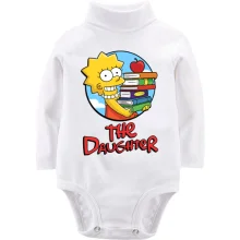 Детское боди с длинным рукавом The Daughter (Симпсоны)