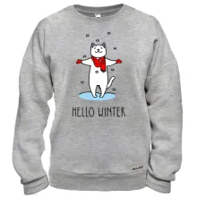 Свитшот Hello winter