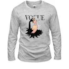 Лонгслив VOGUE blonde girl 1