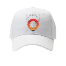 Кепка Portrait with an orange circle