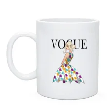 Чашка VOGUE blonde girl