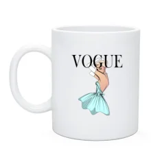 Чашка VOGUE blonde girl 2