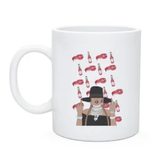 Чашка Girl with hat