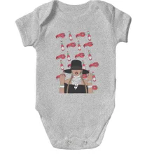 Детское боди Girl with hat