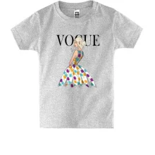 Детская футболка VOGUE blonde girl