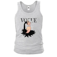 Мужская майка VOGUE blonde girl 1