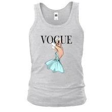 Мужская майка VOGUE blonde girl 2