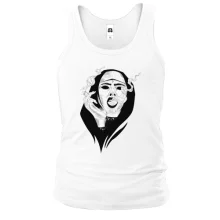 Мужская майка nun smokes