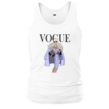 Мужская майка VOGUE blonde girl 3