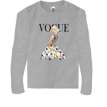 Детский лонгслив VOGUE blonde girl