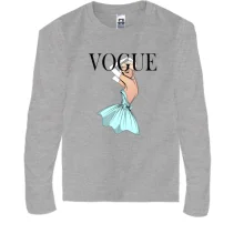 Дитячий лонгслів VOGUE blonde girl 2