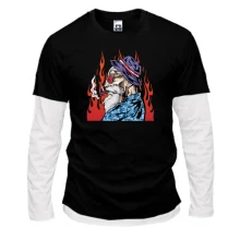 Комбинированный лонгслив Fire grandfather