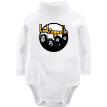 Детское боди с длинным рукавом Led Zeppelin (диск)