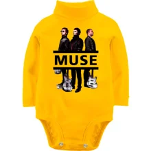 Детское боди с длинным рукавом Muse Band (арт)