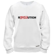 Свитшот с надписью REVOLUTION LOVE (2)