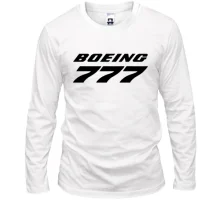Лонгслив Boeing 777 лого