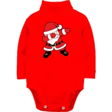 Детское боди с длинным рукавом Santa Dab