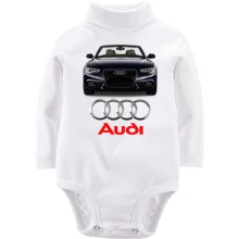 Детское боди с длинным рукавом Audi Cabrio