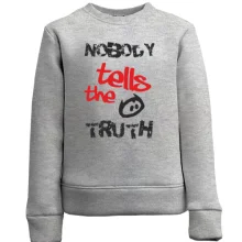 Детский свитшот Nobody tells the truth