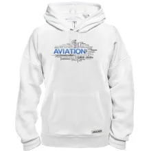 Толстовка Aviation words