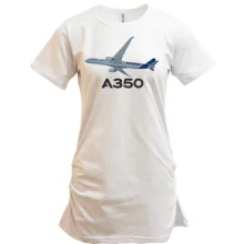 Подовжена футболка Airbus A350