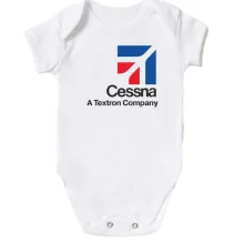 Детское боди Cessna logo