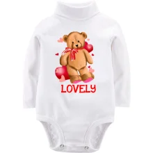Детское боди с длинным рукавом Мишка Lovely