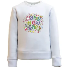 Детский свитшот Happy New Year (2)