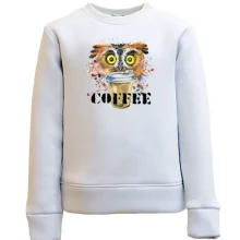 Детский свитшот Coffee с совой