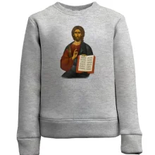 Дитячий світшот з Ісусом Христом