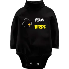 Детское боди с длинным рукавом Team birds