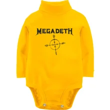 Детское боди с длинным рукавом Megadeth