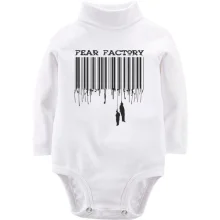 Детское боди с длинным рукавом Fear Factory