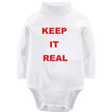 Детское боди с длинным рукавом Keep It Real