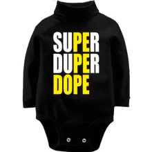 Детское боди с длинным рукавом Super Dope