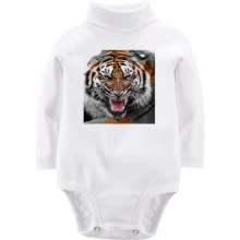 Детское боди с длинным рукавом Swag с тигром