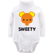Дитяче боді з довгим рукавом SWEETY