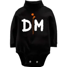 Дитяче боді з довгим рукавом Depeche Mode orange rose